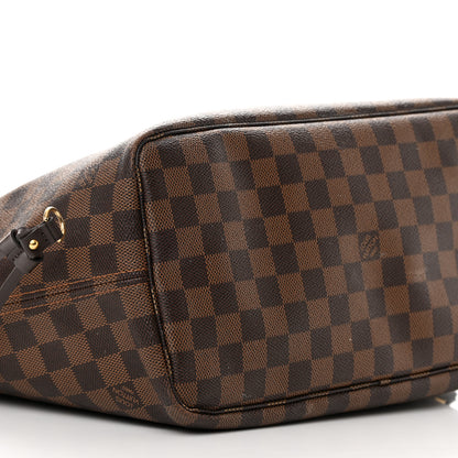 Louis Vuitton Damier Ebene Neo Neverfull MM Rose Ballerine 9 of 19