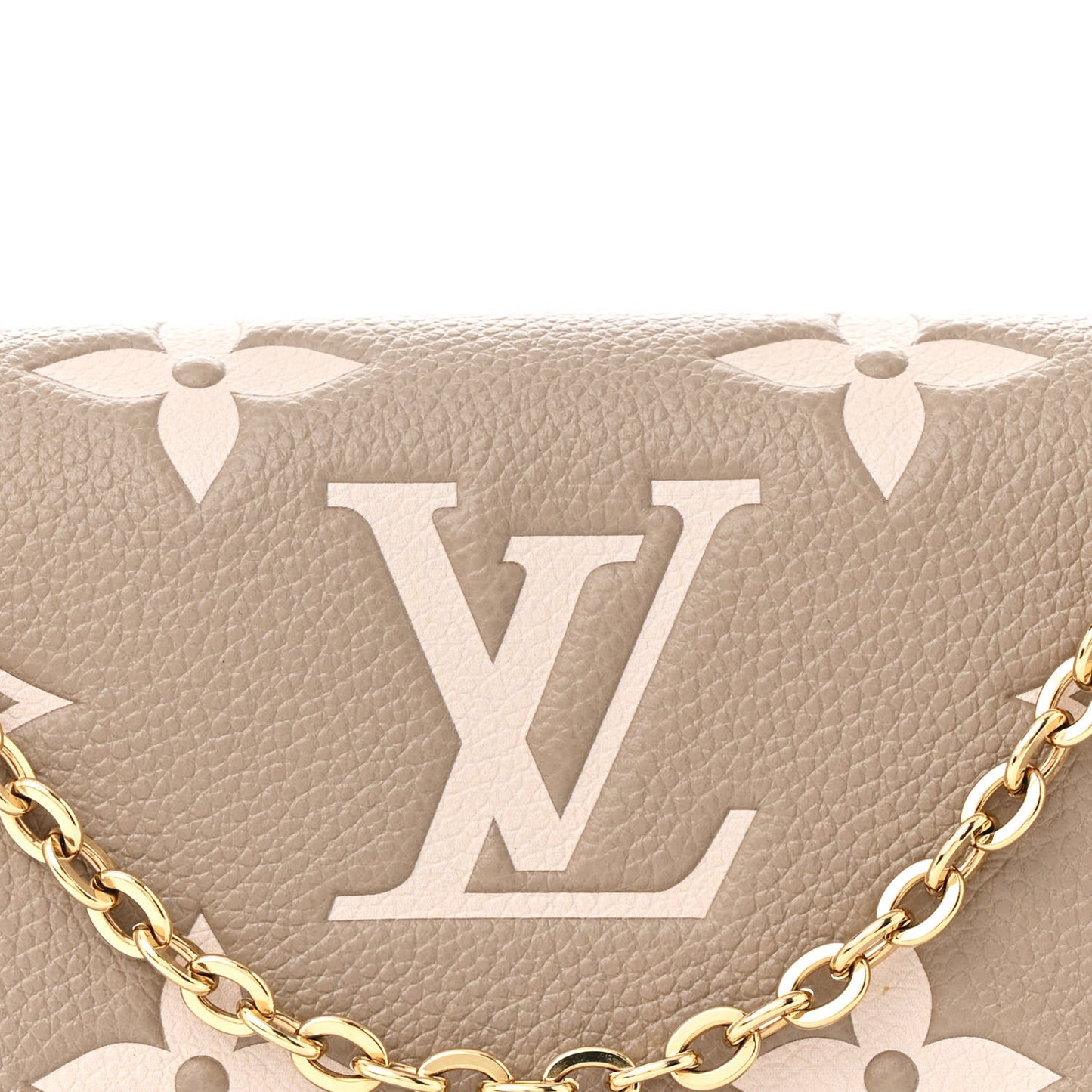 Empreinte Monogram Giant Felicie Pochette Tourterelle Creme