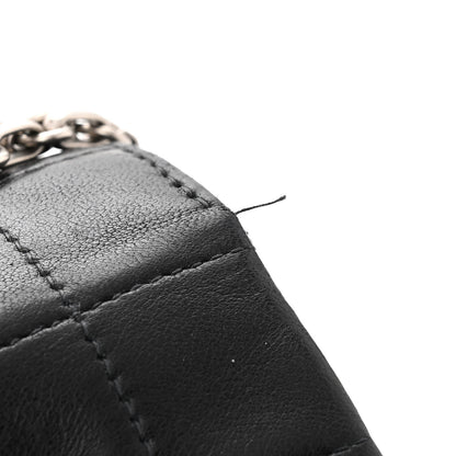 Chanel Lambskin Chocolate Bar Mademoiselle Flap Black 12 of 14