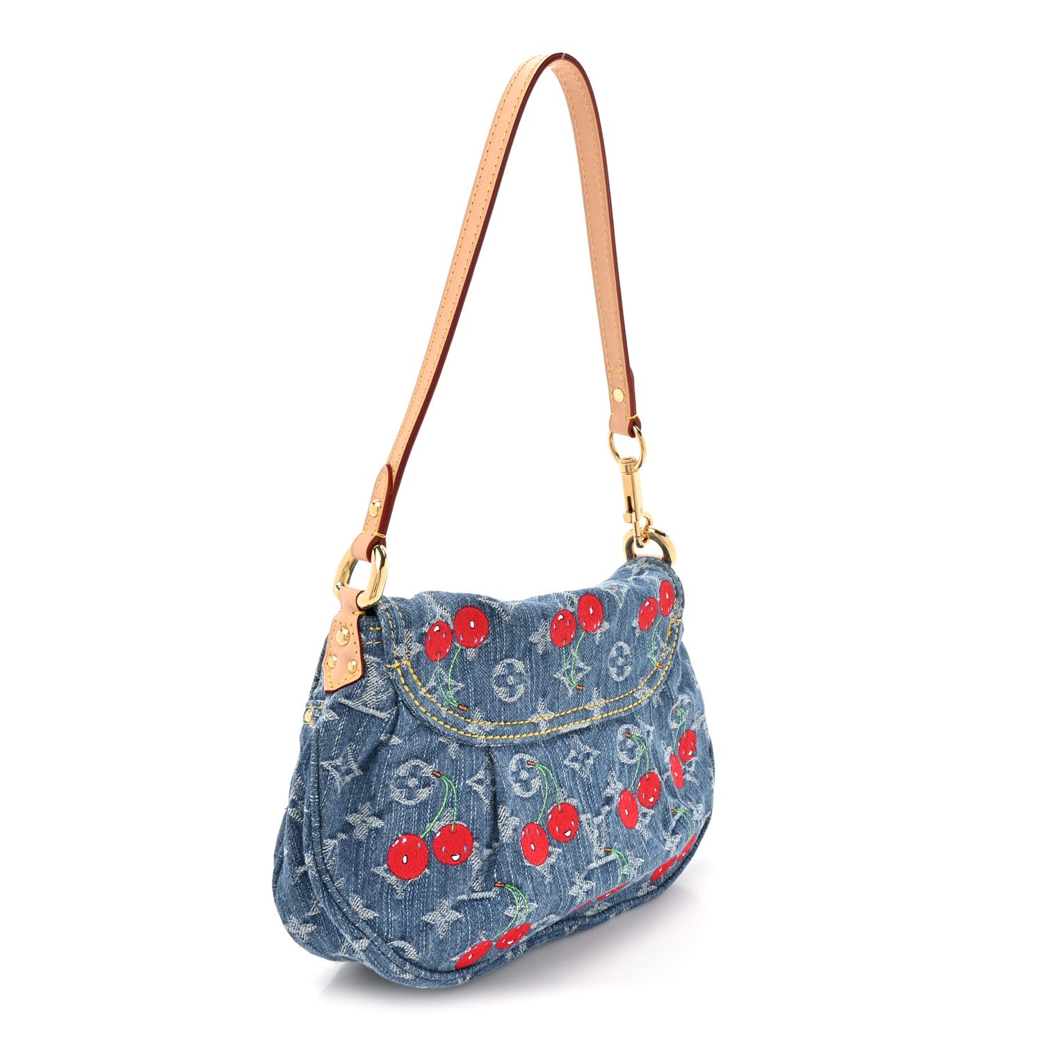 Louis Vuitton LV X TM Monogram Denim Cerises Sunset 3 of 9