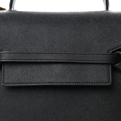 Celine Grained Calfskin Micro Belt Bag Black 9 of 9