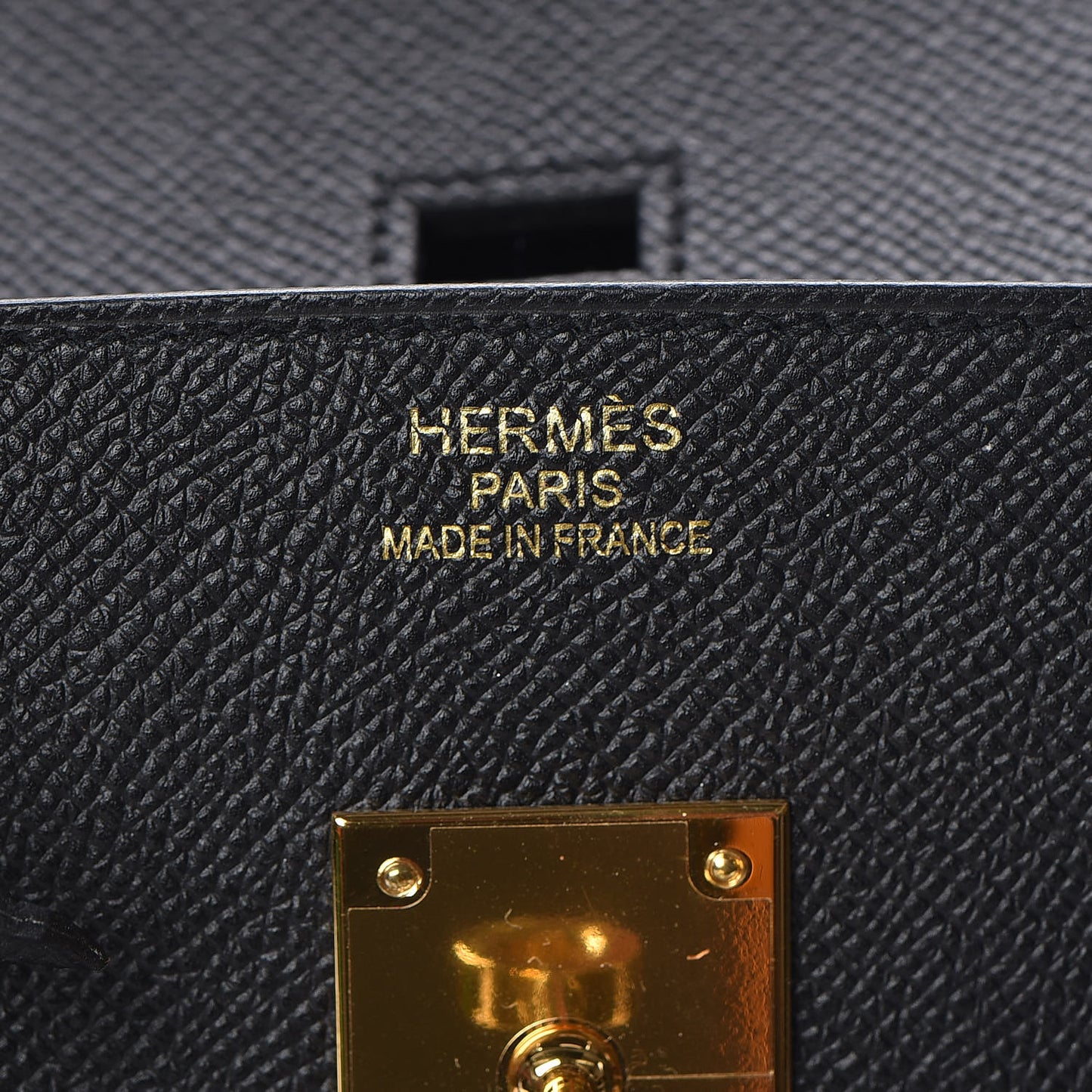 Epsom Birkin 35 Black