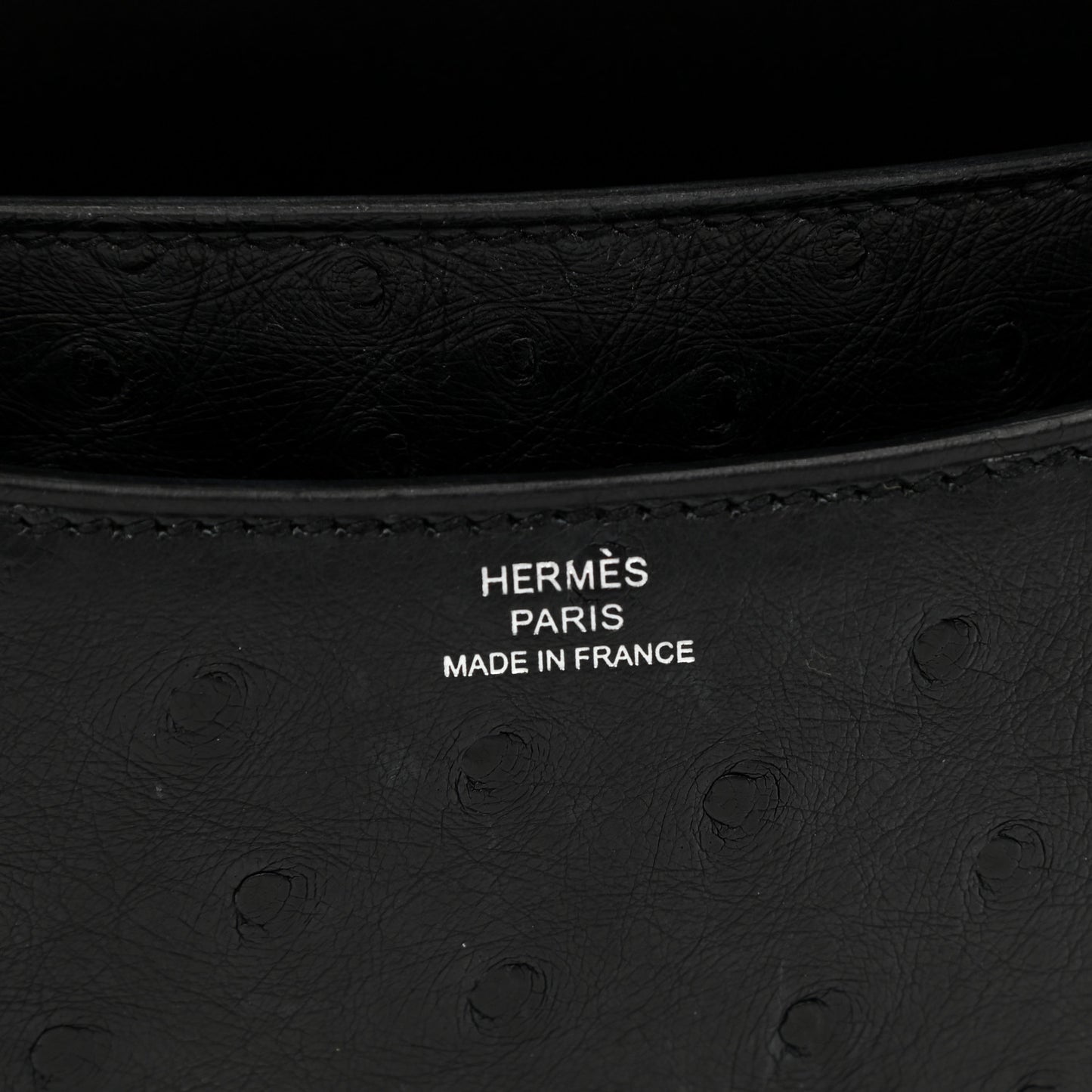 Ostrich Constance 18 Black