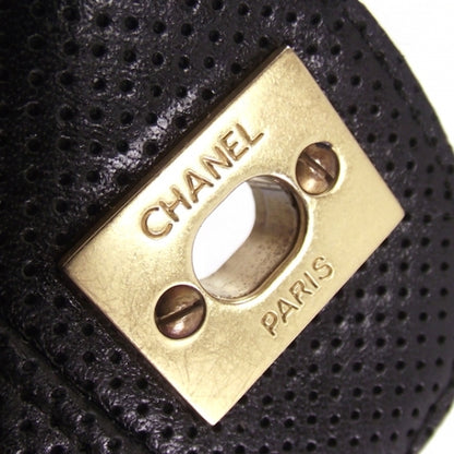 Chanel Lambskin Perforated Flap Black 10 of 11