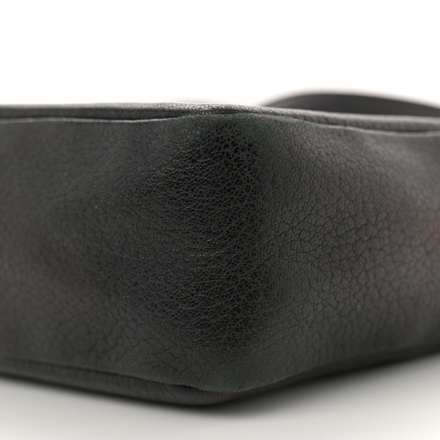 Lambskin Monogram Small Lou Camera Bag Black