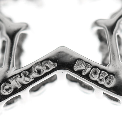 Tiffany Platinum Diamond Star Charm 4 of 4