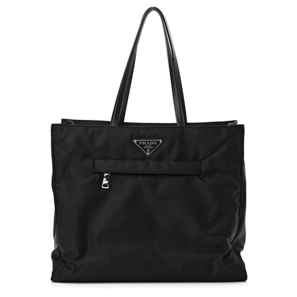 Prada Tessuto Nylon Tote Bag Black 1 of 8