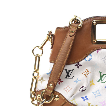 Louis Vuitton Monogram Multicolor Judy MM White 10 of 10