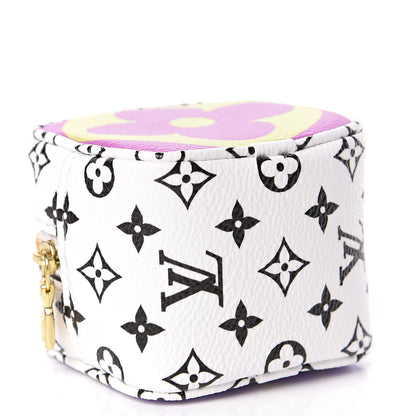 Louis Vuitton Monogram Giant Cube Coin Purse Pink 4 of 7