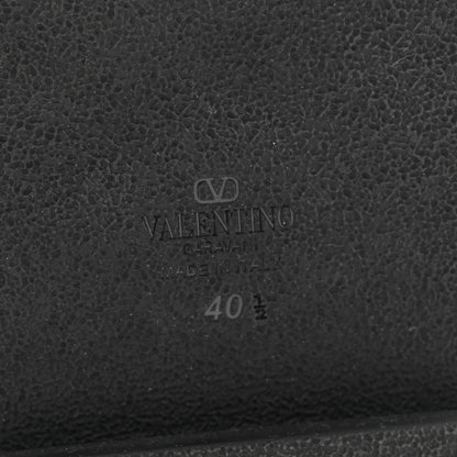 Valentino Garavani Calfskin Rockstud M-Way 50mm Combat Boots 40.5 Black 7 of 8