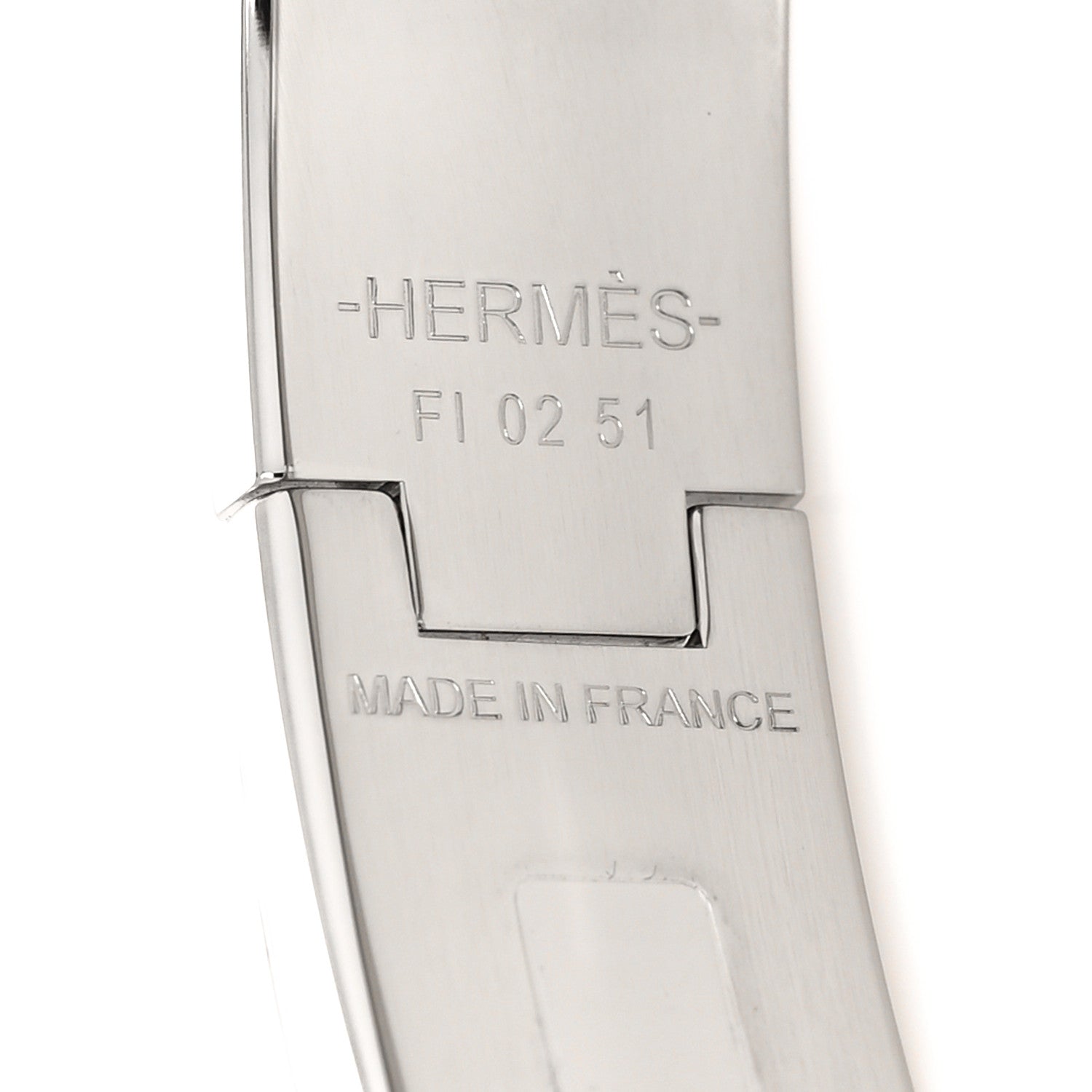 Hermes Enamel Narrow Clic Clac H Bracelet PM Lilas 5 of 5