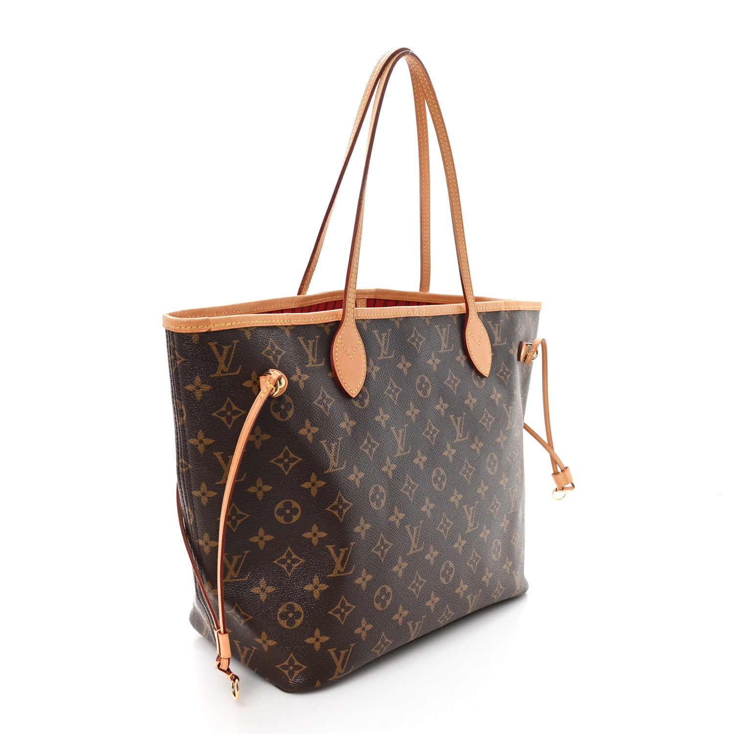 Louis Vuitton Monogram Neo Neverfull MM Cherry Cherry 4 of 12