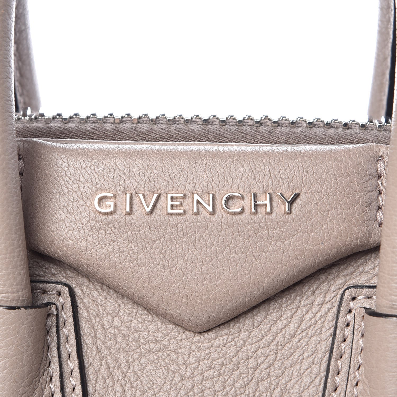 Givenchy Sugar Goatskin Mini Antigona Mastic 6 of 17