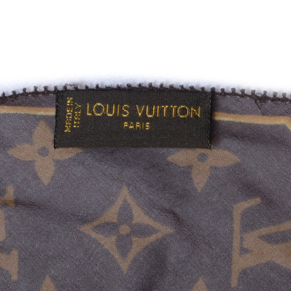 Louis Vuitton Silk Crepe Leopard Monogram Scarf 4 of 5