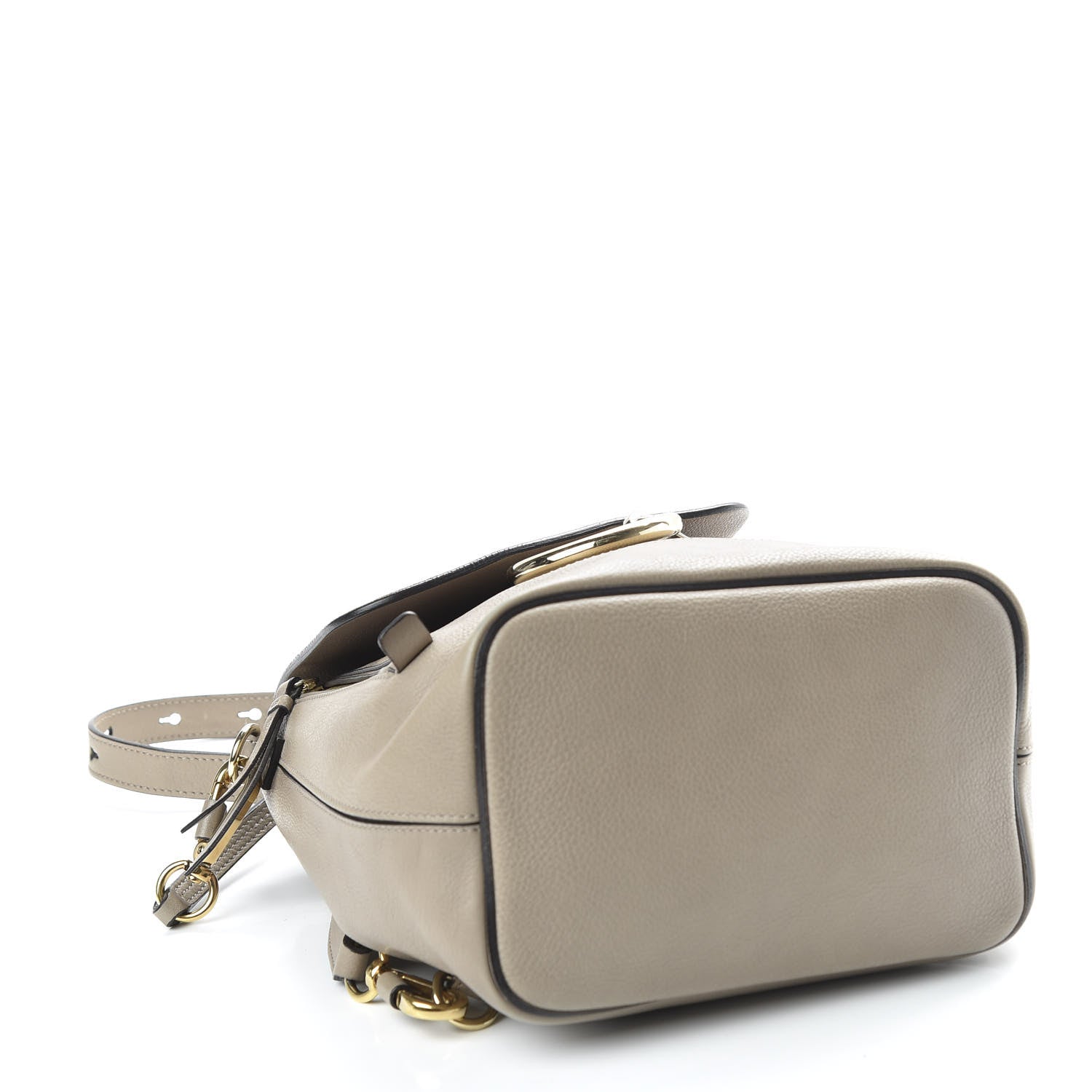 Chloe Suede Calfskin Small Faye Backpack Motty Grey 3 of 8