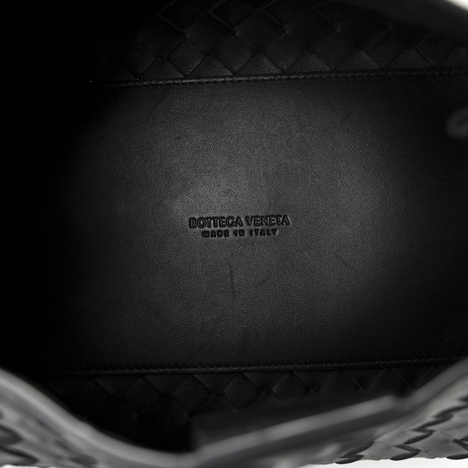 Bottega Veneta Nappa Intrecciato Medium Parachute Shoulder Bag Black 5 of 9