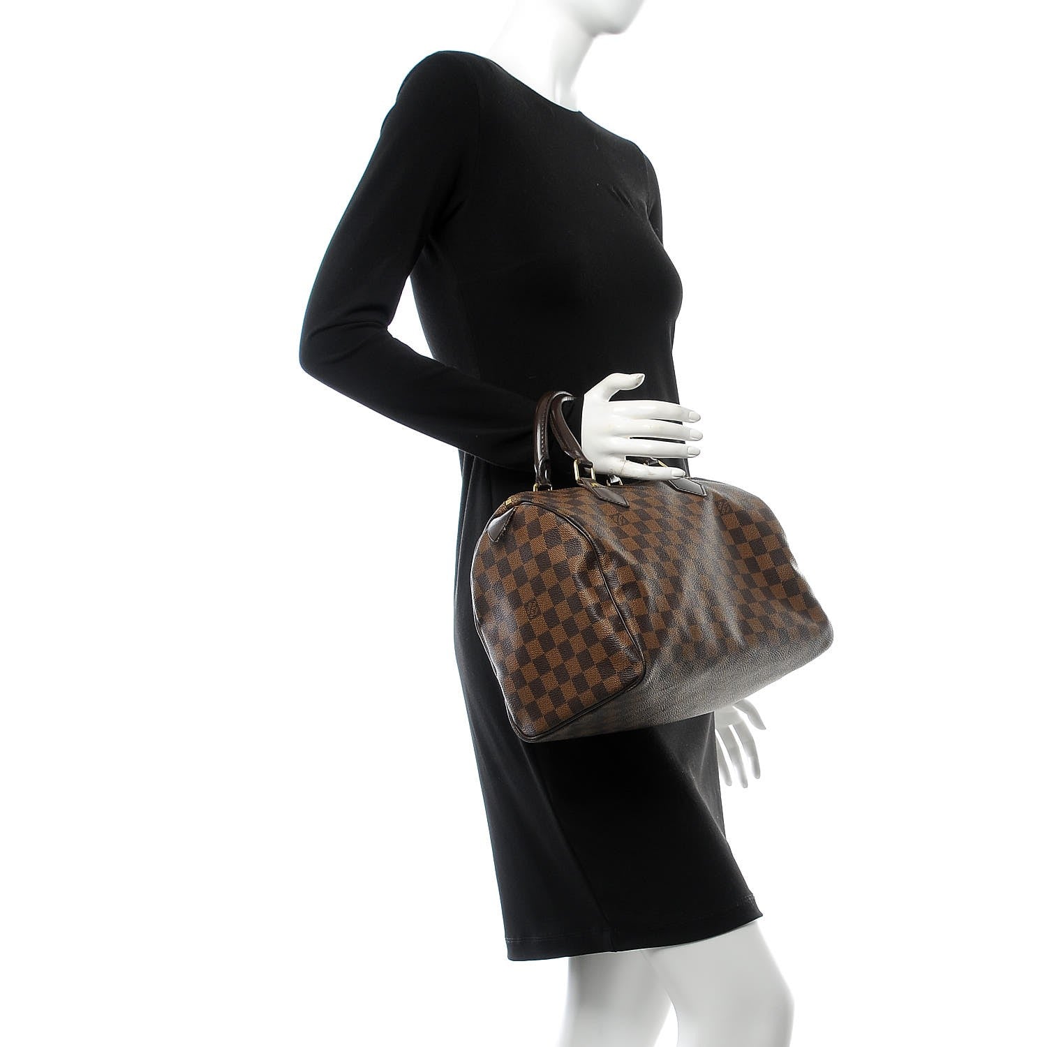 Louis Vuitton Damier Ebene Speedy 30 2 of 13