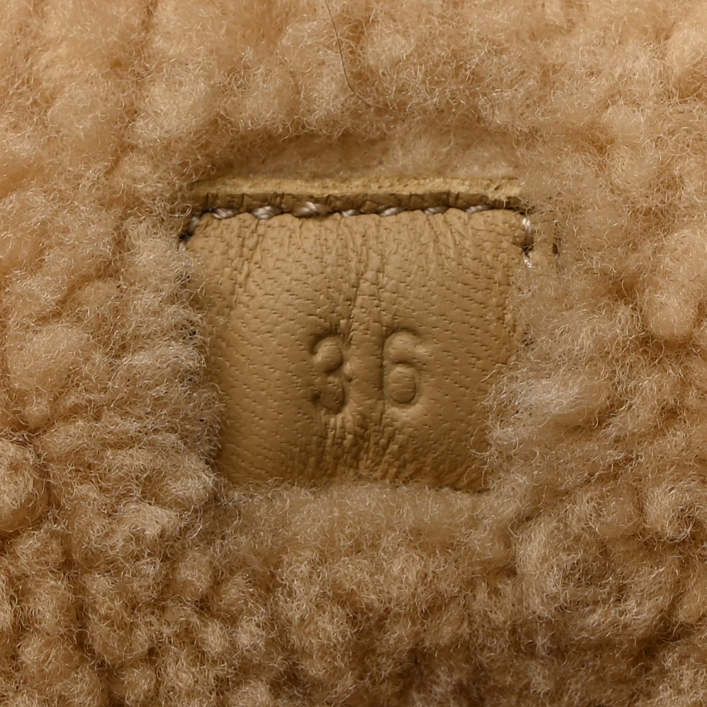 Suede Shearling Womens Discovery Ankle Boots 36 Camel Ecru