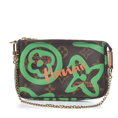 Louis Vuitton Monogram Tahitienne Hawaii Mini Pochette Accessories 1 of 11