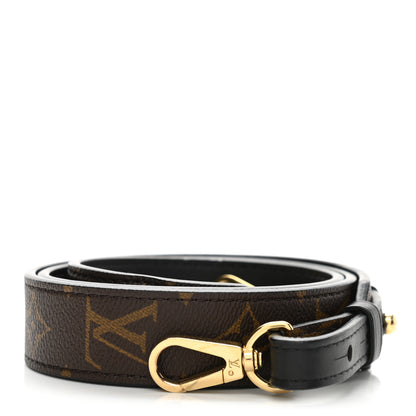 Louis Vuitton Monogram Bandouliere Shoulder Strap XL Black 1 of 5