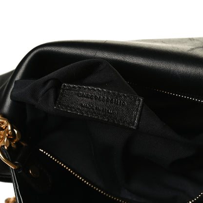 Saint Laurent Lambskin Matelasse Monogram Medium Niki Chain Satchel Black 13 of 33