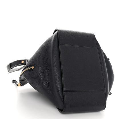 Loewe Calfskin Small Hammock Shoulder Bag Midnight Blue Black 4 of 11