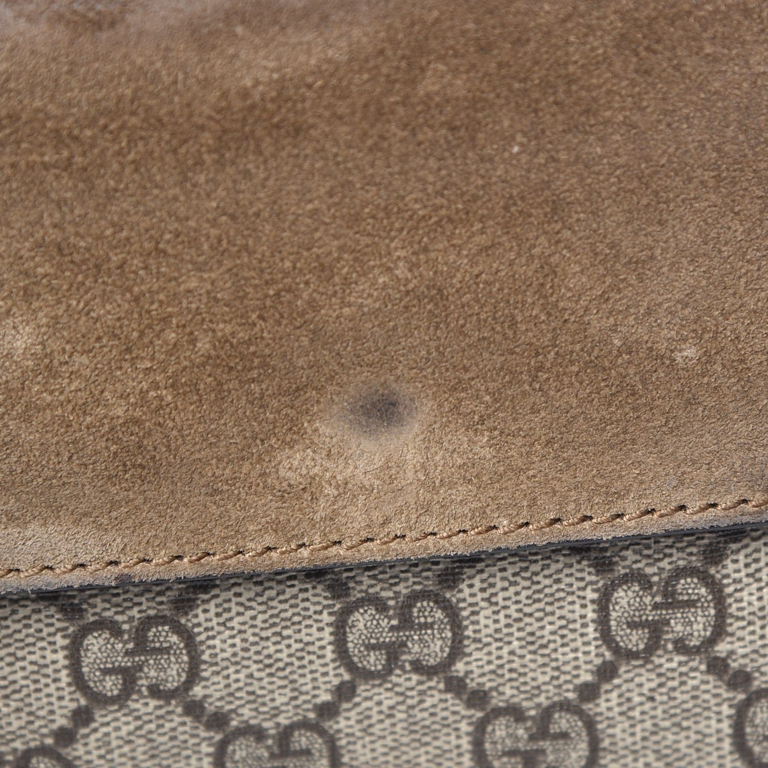 Gucci GG Supreme Monogram Mini Dionysus Shoulder Bag Taupe 9 of 9