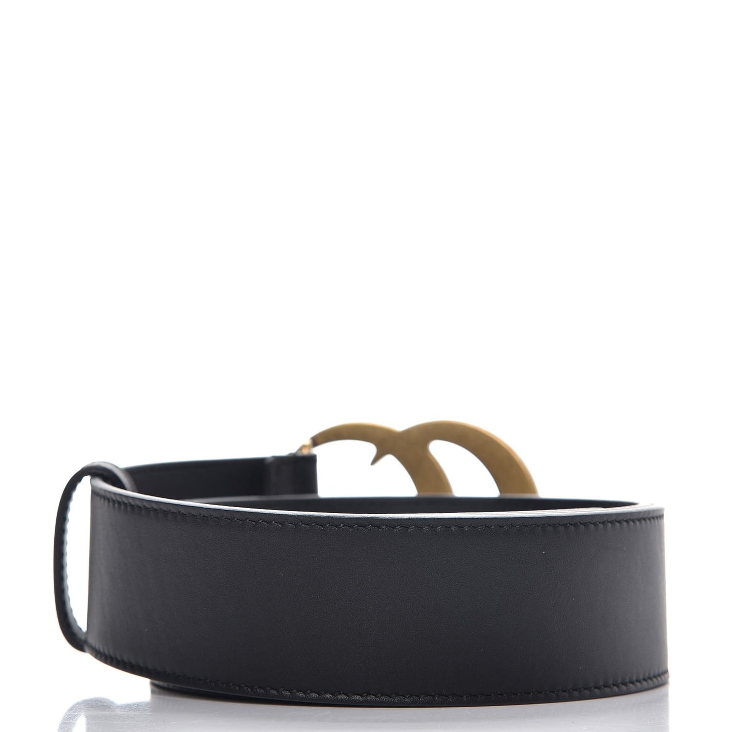 Calfskin Double G 40mm Belt 85 34 Black
