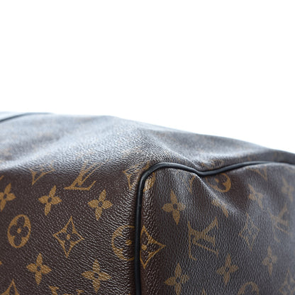Louis Vuitton Monogram Macassar Keepall Bandouliere 55 9 of 10