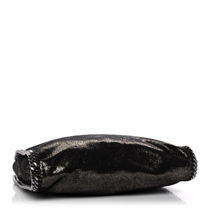 Stella McCartney Metallic Shaggy Deer Small Falabella Tote Black 4 of 9