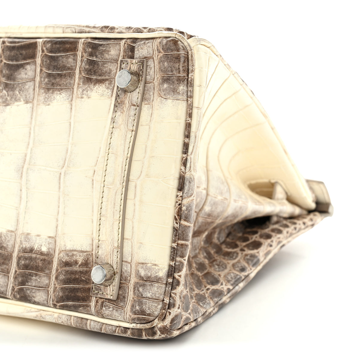 Hermes Matte Niloticus Crocodile Himalaya Birkin 30 Blanc 10 of 18