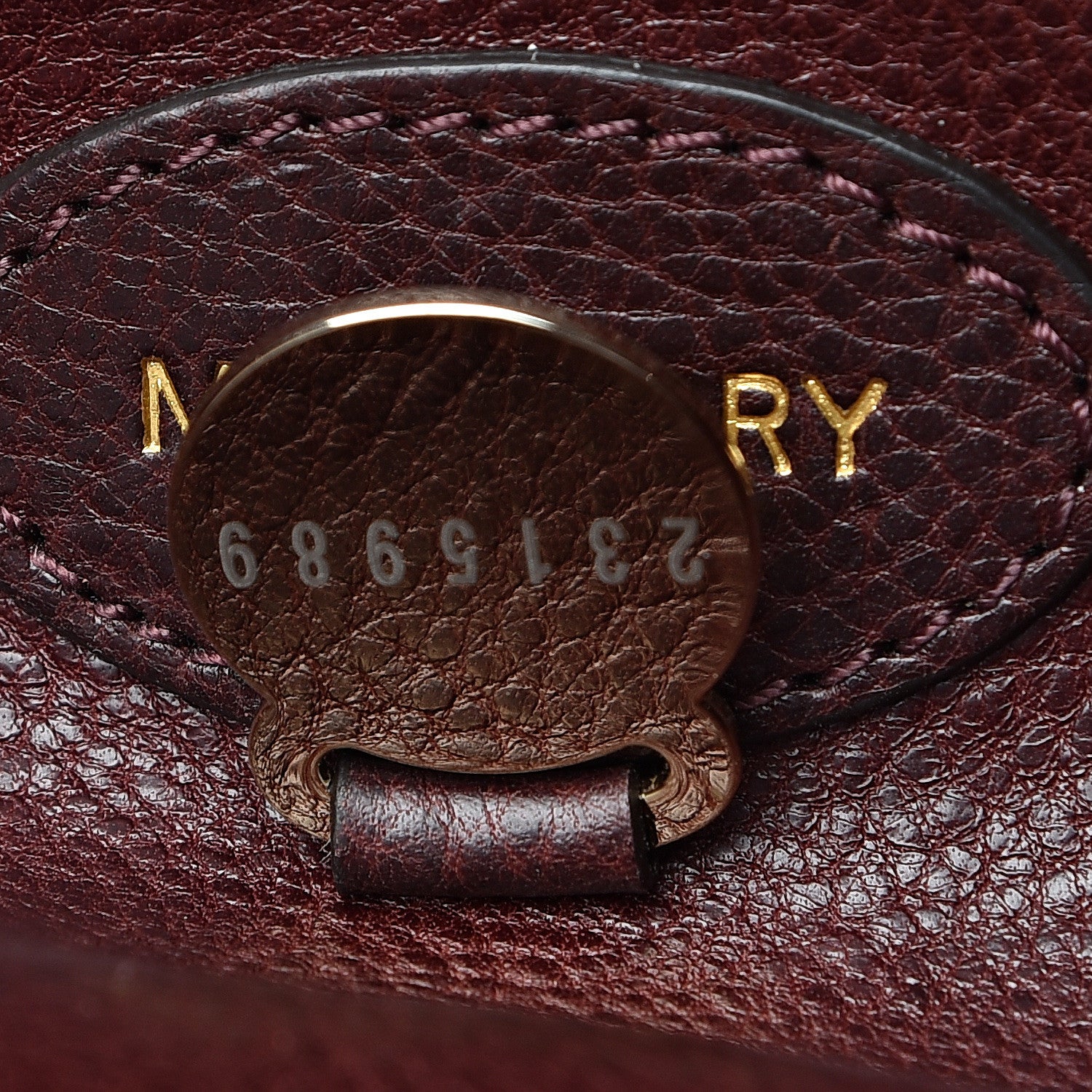 Mulberry Classic Grain Bayswater Oxblood 8 of 27