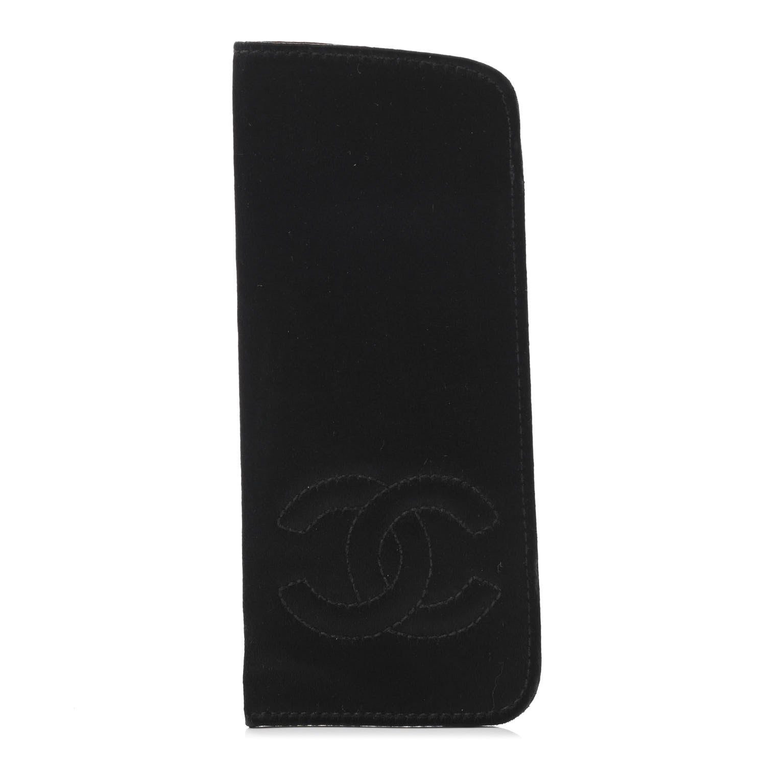 Chanel Satin CC Eyeglasses Case Black 1 of 3