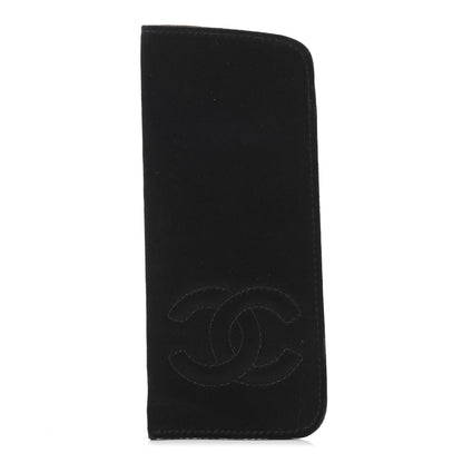 Chanel Satin CC Eyeglasses Case Black 1 of 3