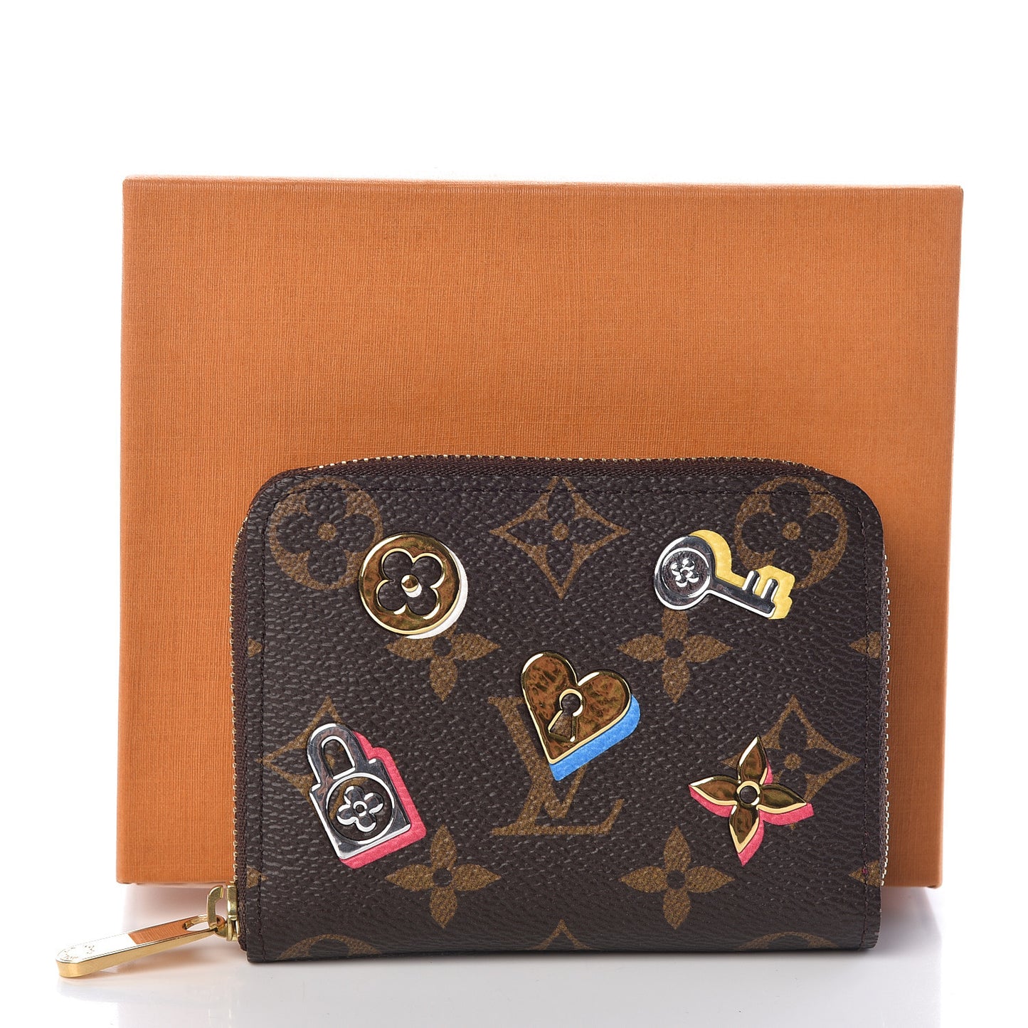 Monogram LV Love Lock Zippy Coin Purse