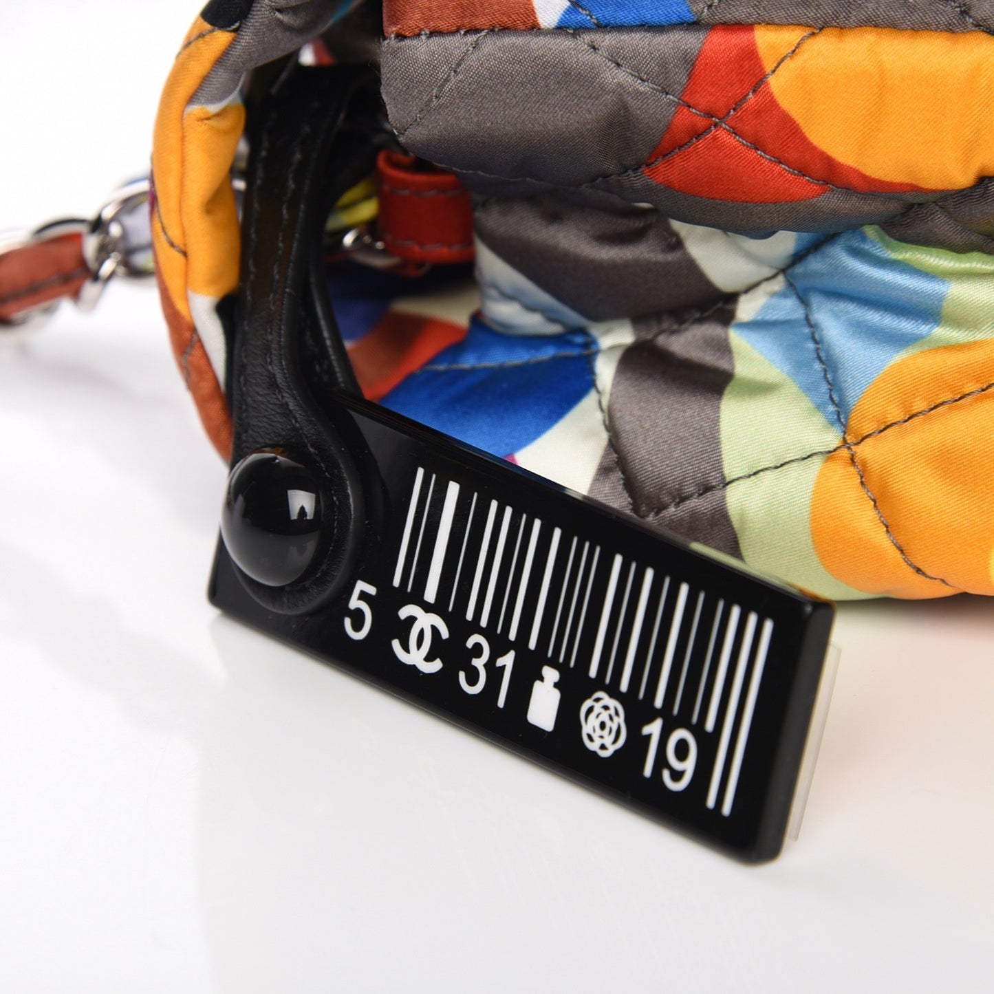 Nylon Printed Medium Coco Color Flap Multicolor