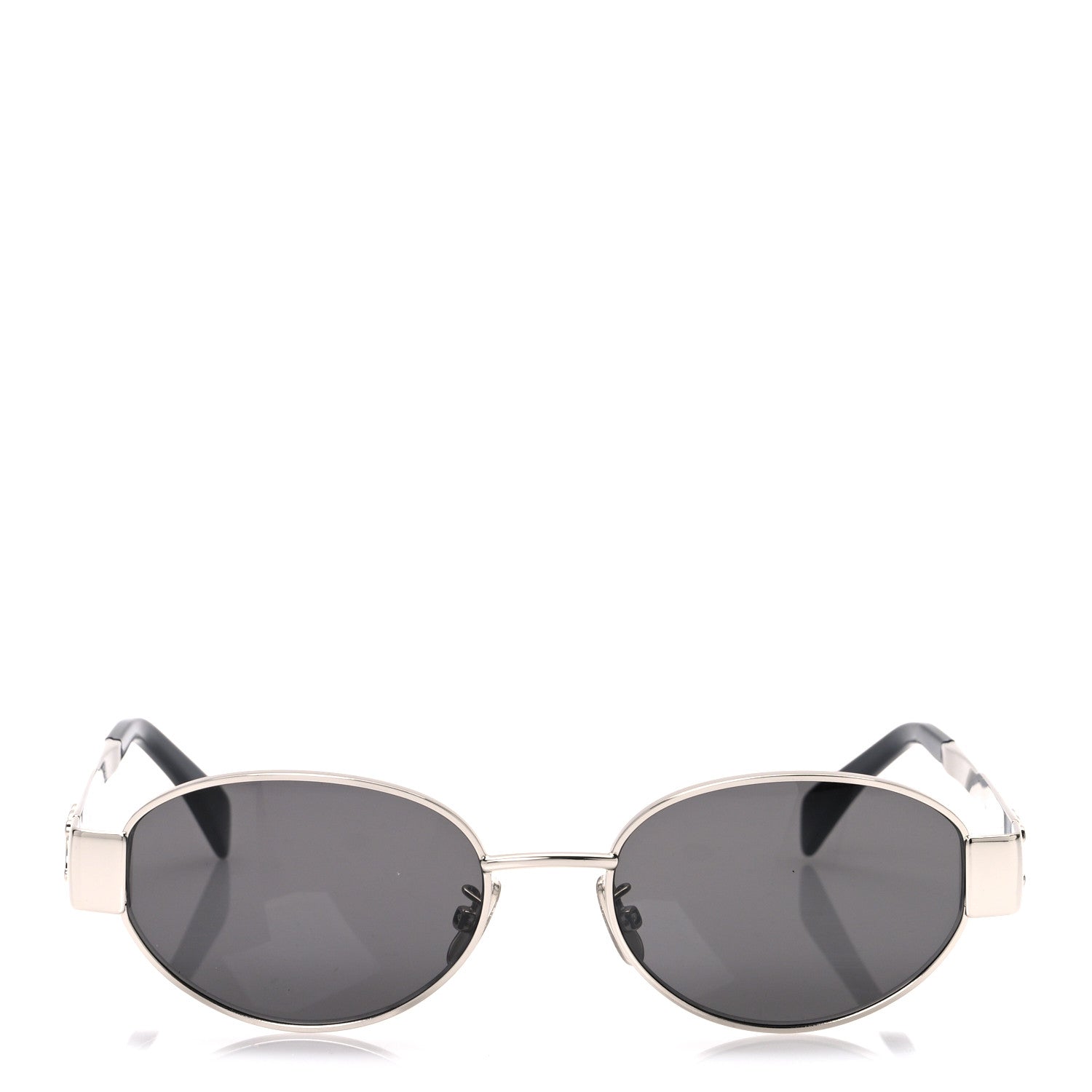 Celine Metal Triomphe 01 Sunglasses CL40235U Silver Black 2 of 7