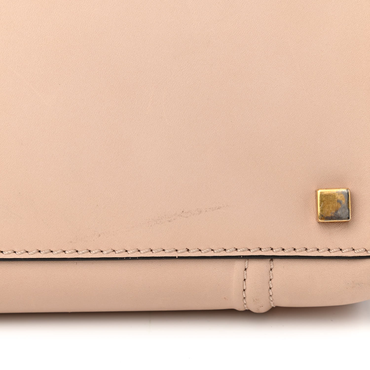 Celine Smooth Calfskin Medium Phantom Luggage Powder 10 of 12