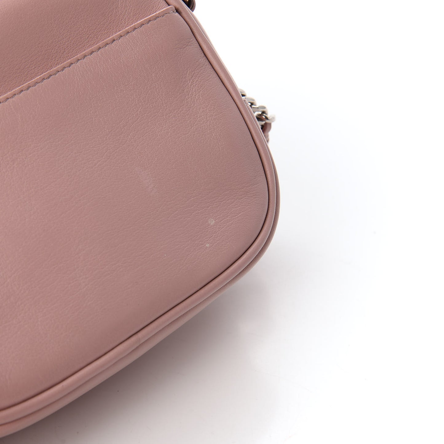 Nappa Monogram Blogger Bag Dusty Rose