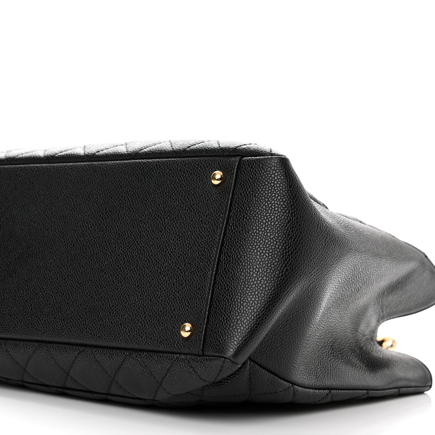 Caviar Quilted XL Grand Shopping Tote GST Black