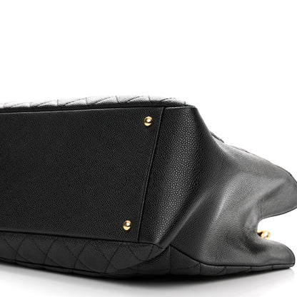 Chanel Caviar Quilted XL Grand Shopping Tote GST Black 10 of 10