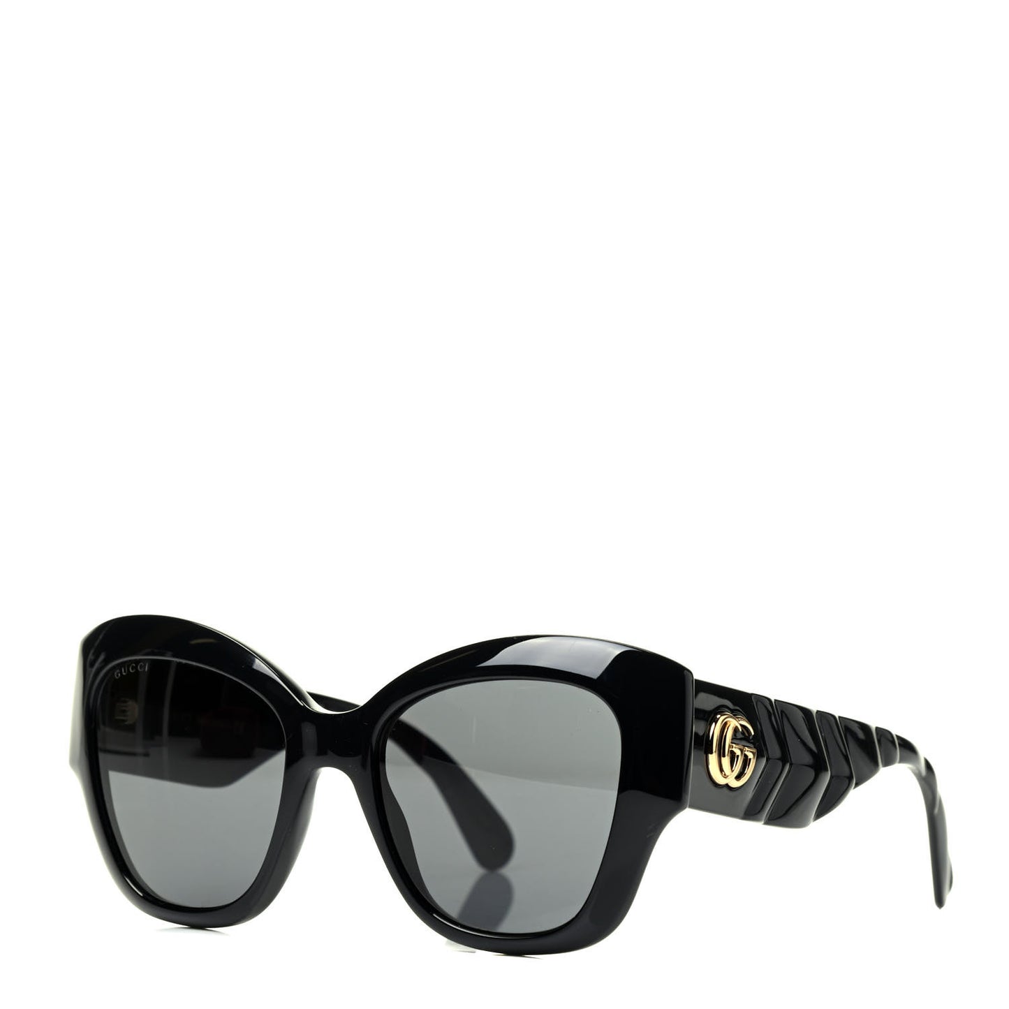 Acetate GG Butterfly Sunglasses GG0808S Black