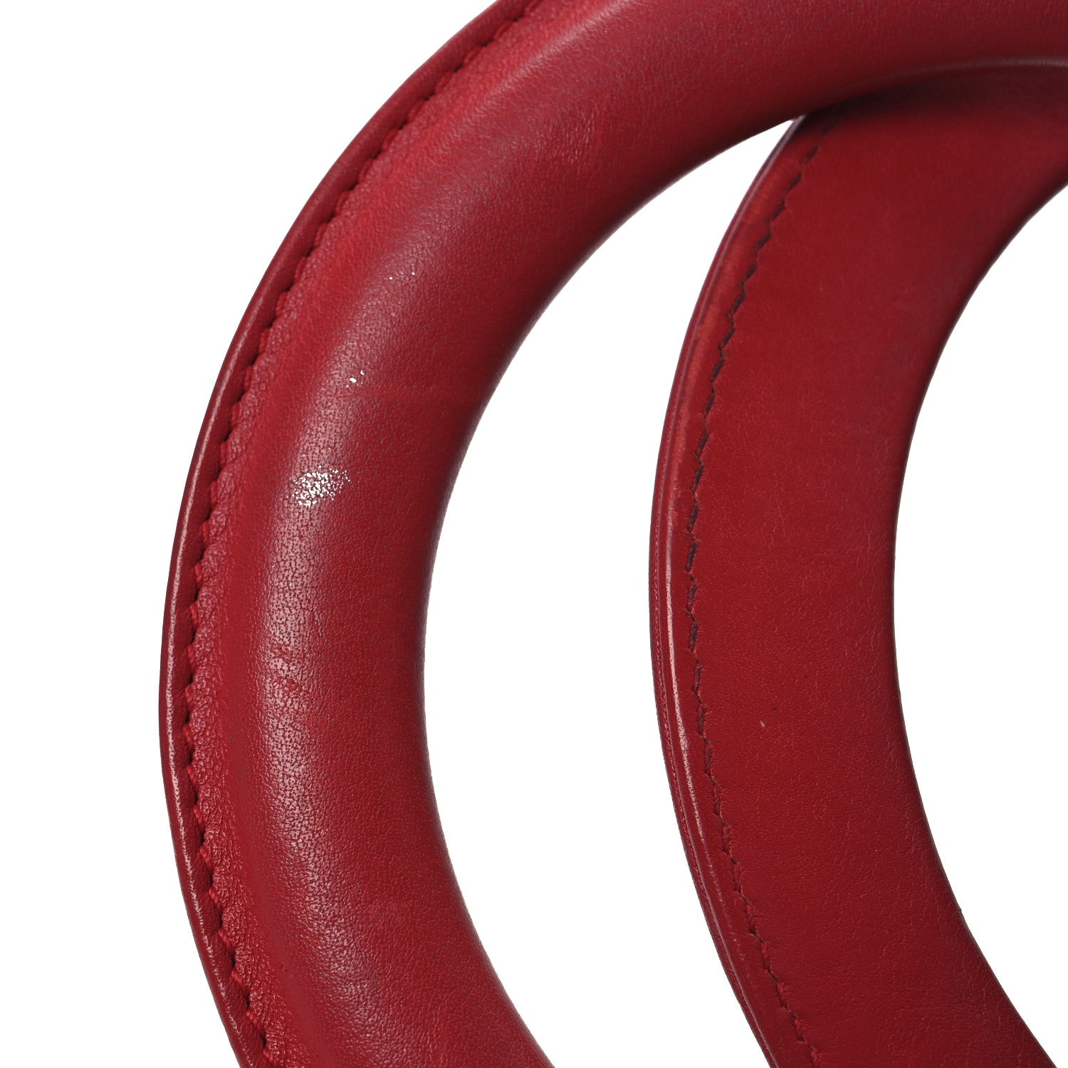 Christian Dior Calfskin Niki De Saint Phalle Medium Supple Lady Dior Red 12 of 15