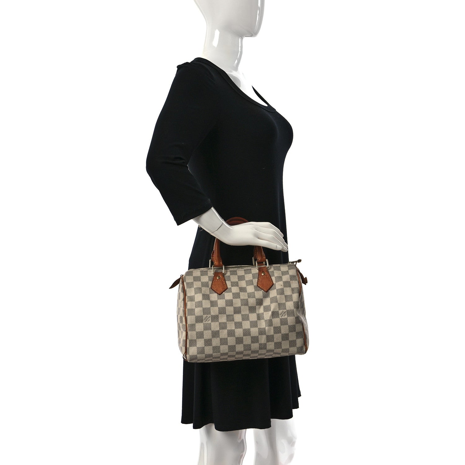 Louis Vuitton Damier Azur Speedy 25 2 of 13