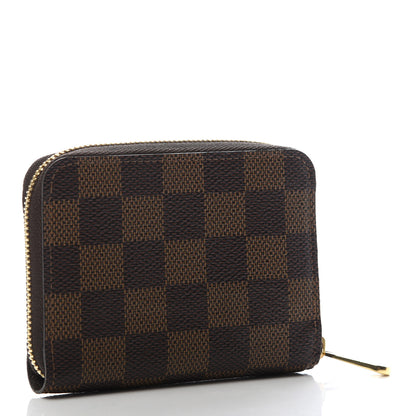 Louis Vuitton Damier Ebene Zippy Coin Purse 3 of 8