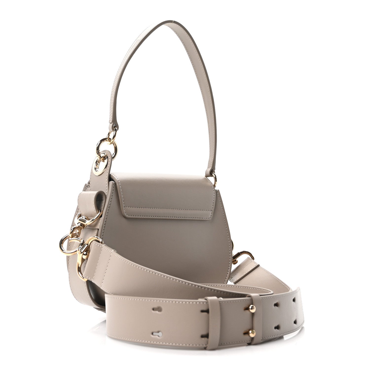 Chloe Calfskin Small Tess Bag Motty Grey 3 of 10