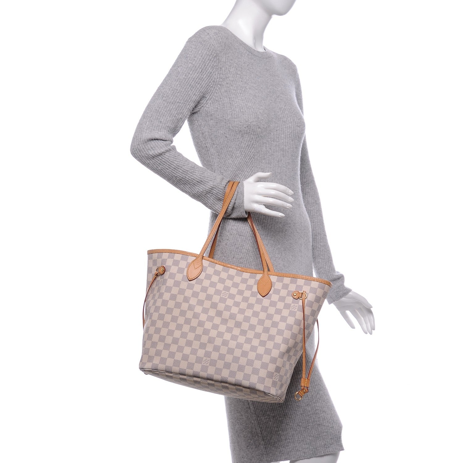 Louis Vuitton Damier Azur Neo Neverfull MM 2 of 7