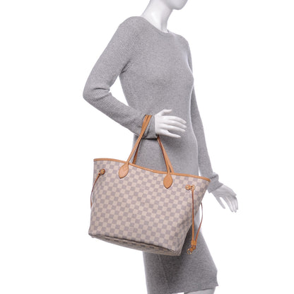 Louis Vuitton Damier Azur Neo Neverfull MM 2 of 7