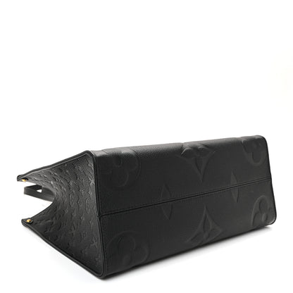 Louis Vuitton Empreinte Monogram Giant Onthego MM Black 4 of 9