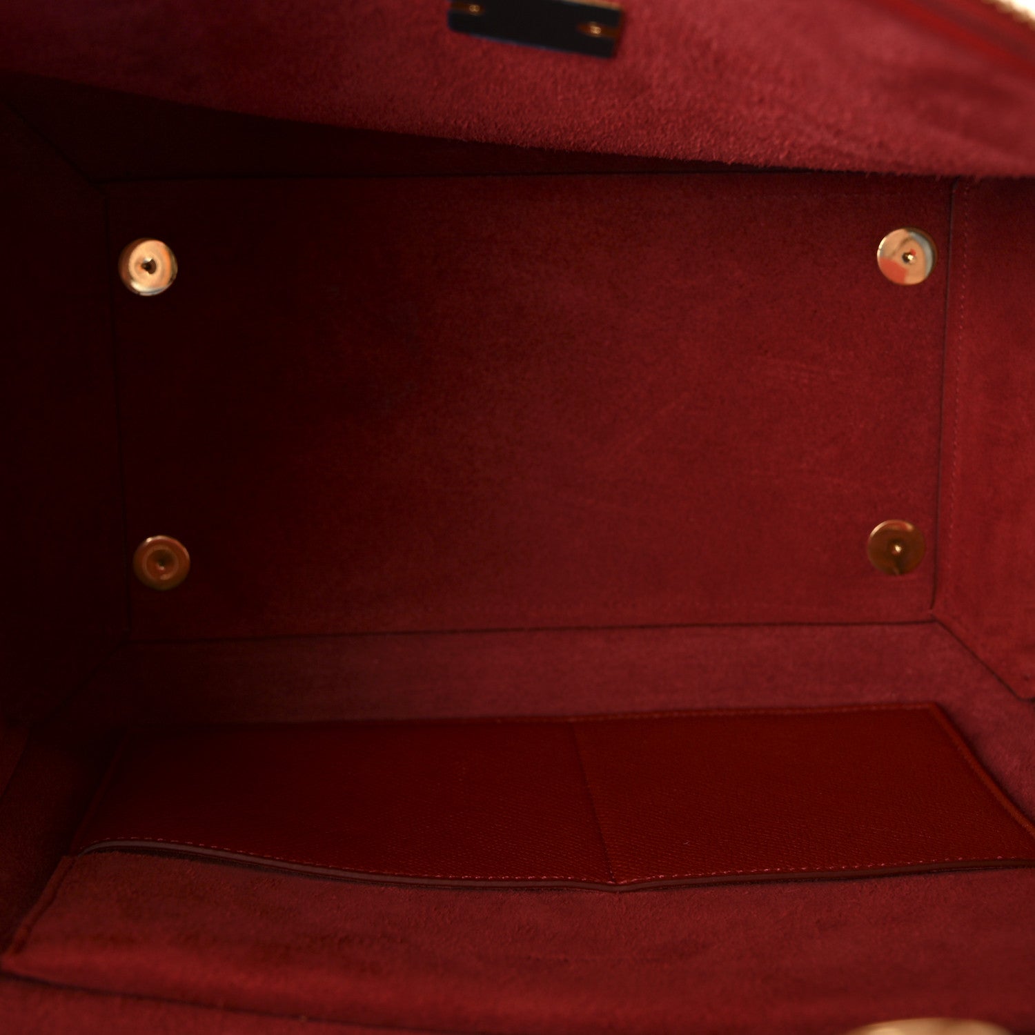 Celine Grained Calfskin Mini Belt Bag Coquelicot 4 of 9